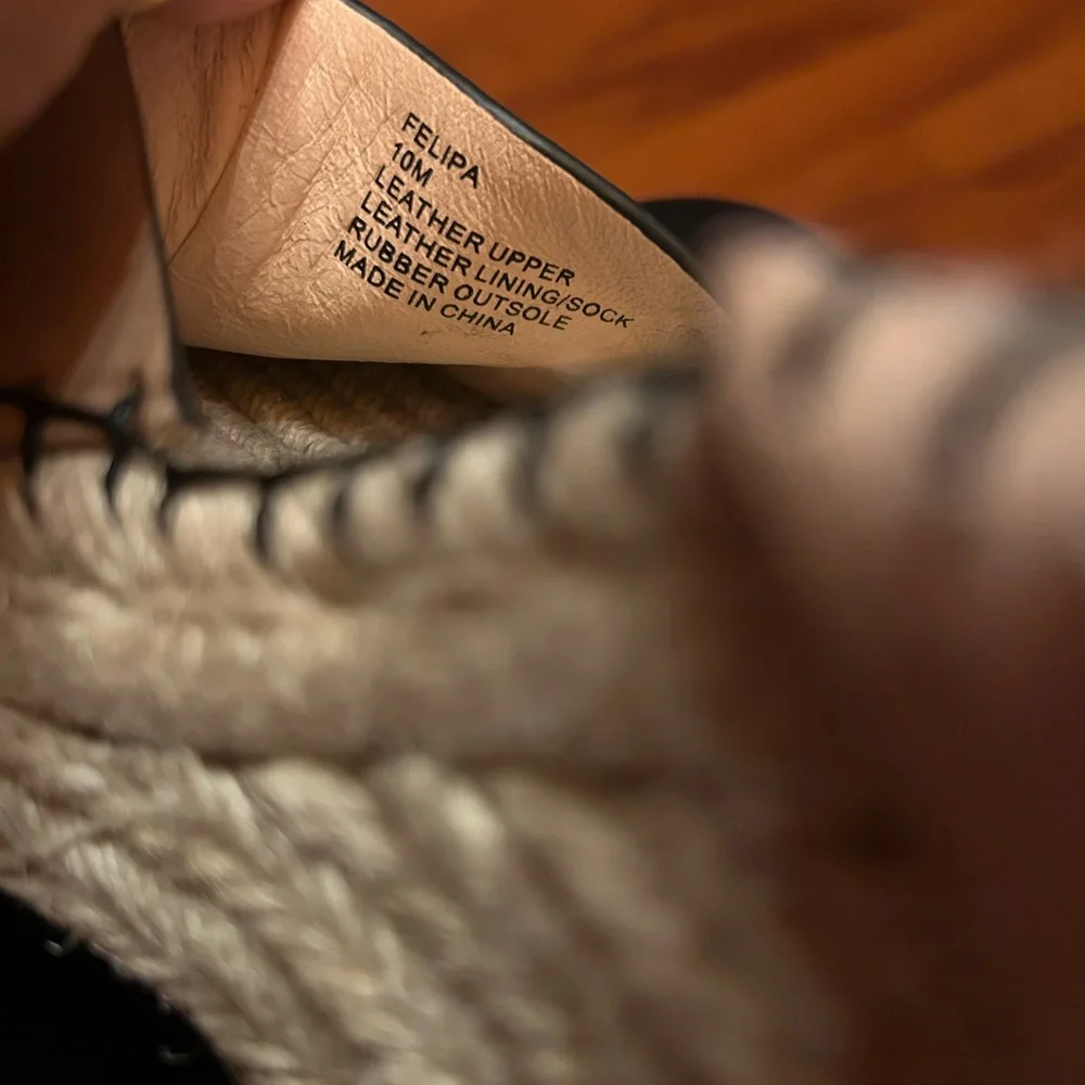 Kate Spade Felipa espadrille wedge sandal. Size 10